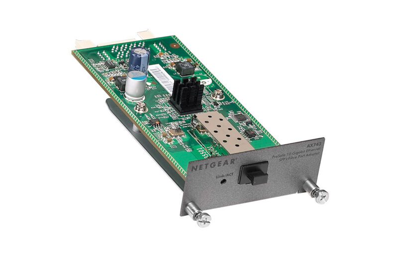 NETGEAR Adapter 10GbE SFP+ componente switch