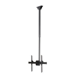 StarTech.com Supporto a soffitto per TV - Staffa per TV con asta telescopica regolabile - Inclinabile / girevole - Staffa VESA universale per schermo singolo da 32" a 75"