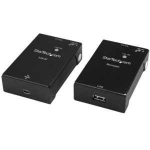 StarTech.com Extender USB 2.0 su cavo Cat5e/Cat6 (RJ45) - Fino a 50m - Kit adattatore per estensore porta USB ad alta velocità - Alimentato - Prolunga cavo USB via Ethernet - 480Mbps - Metallo immagine principale StarTech.com Extender USB 2.0 su cavo Cat5e/Cat6 (RJ45) - Fino a 50m - Kit adattatore per estensore porta USB ad alta velocità - Alimentato - Prolunga cavo USB via Ethernet - 480Mbps - Metallo