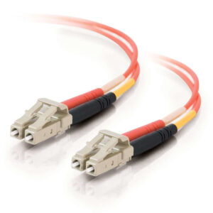 C2G 2m LC/LC LSZH Duplex 50/125 Multimode Fibre Patch Cable cavo InfiniBand e in fibra ottica Arancione immagine principale C2G 2m LC/LC LSZH Duplex 50/125 Multimode Fibre Patch Cable cavo InfiniBand e in fibra ottica Arancione