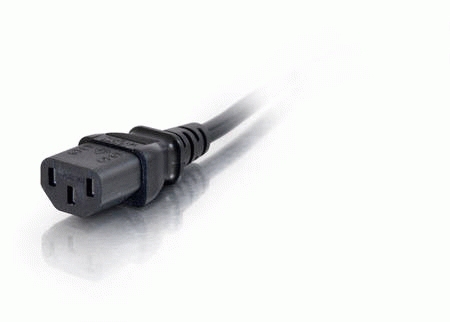 C2G 0.5m Universal Power Cord Nero 0,5 m immagine gallery 2 C2G 10m Power Cable Nero