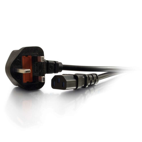 C2G 10m Power Cable Nero BS 1363 Accoppiatore C13