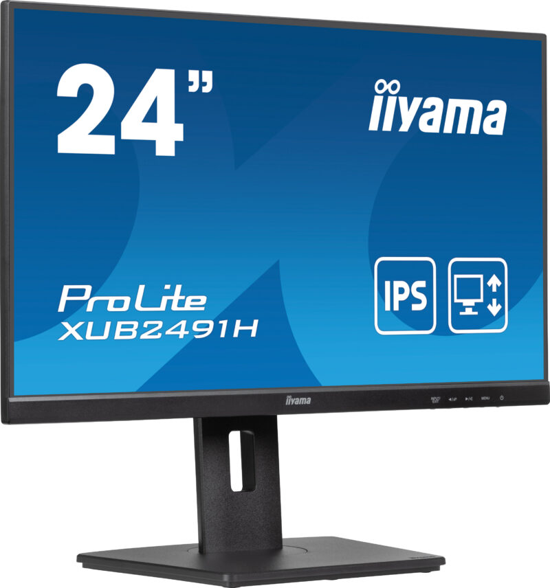 iiyama ProLite XUB2491H-B1 Monitor PC 60,5 cm (23.8") 1920 x 1080 Pixel Full HD LED Nero