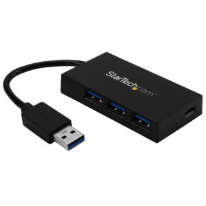 StarTech.com HB30A3A1CSFS hub di interfaccia USB 3.2 Gen 1 (3.1 Gen 1) Type-A 5000 Mbit/s Nero immagine principale StarTech.com HB30A3A1CSFS hub di interfaccia USB 3.2 Gen 1 (3.1 Gen 1) Type-A 5000 Mbit/s Nero