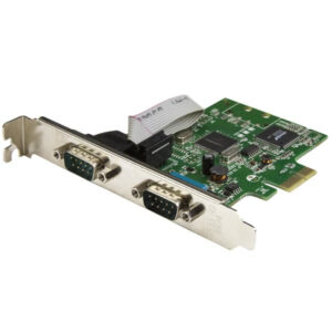 StarTech.com Scheda Seriale PCI Express da 2 porte DB9 con UART 16C1050 - RS232 immagine principale StarTech.com Scheda Seriale PCI Express da 2 porte DB9 con UART 16C1050 - RS232