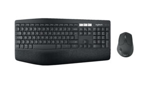 Logitech 920-008229 tastiera Mouse incluso Universale RF senza fili + Bluetooth QWERTY Nordic Nero immagine principale Logitech 920-008224 tastiera Mouse incluso Universale RF senza fili + Bluetooth QWERTY Inglese UK Nero