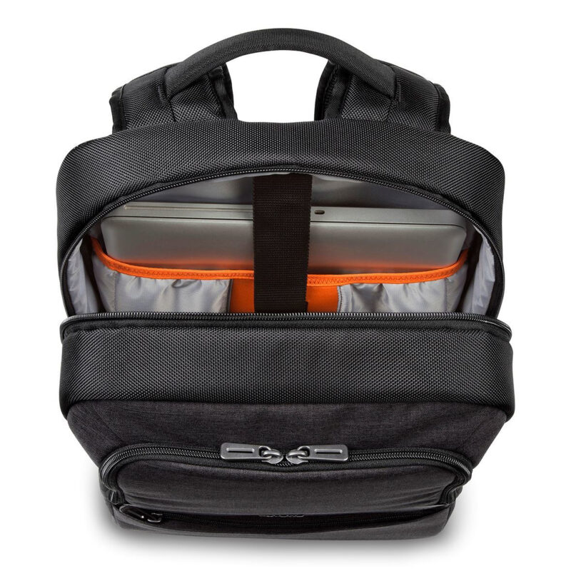 Targus TSB911EU borsa per laptop 39,6 cm (15.6") Zaino Nero, Grigio immagine gallery 2 Targus TSB911EU borsa per laptop 39,6 cm (15.6") Zaino Nero, Grigio