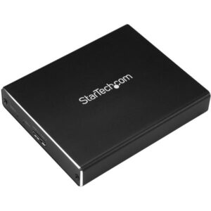 StarTech.com Box Esterno USB 3.1 (10Gbit/s) a 2 Slot - Enclosure M.2 NGFF SSD SATA - RAID immagine principale StarTech.com Box Esterno USB 3.1 (10Gbit/s) a 2 Slot - Enclosure M.2 NGFF SSD SATA - RAID