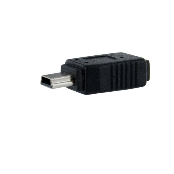 StarTech.com Adattatore micro USB a mini USB F/M immagine principale StarTech.com Adattatore micro USB a mini USB F/M