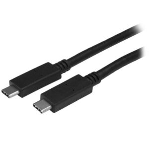 StarTech.com Cavo USB-C con Power Delivery PD (3A) - M/M - Certificato USB 3.0 (5Gbps) da 2m immagine principale StarTech.com Cavo USB-C con Power Delivery (5A) M/M da 1m - Cavo USB 3.1 Tipo C (10Gbps) - Certificato