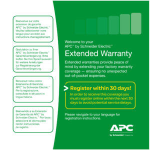 APC Service Pack - Estensione di garanzia 3 anni