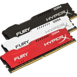 HyperX FURY White 16GB DDR4 2400MHz Kit memoria 2 x 8 GB