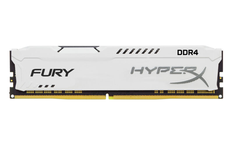 HyperX FURY White 16GB DDR4 3400 MHz Kit memoria 2 x 8 GB immagine gallery 2 HyperX FURY White 16GB DDR4 3200 MHz memoria 1 x 16 GB