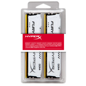 HyperX FURY White 16GB DDR4 2400MHz Kit memoria 2 x 8 GB
