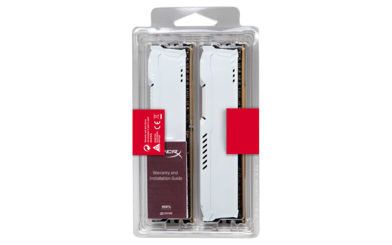 HyperX FURY White 16GB DDR4 2400MHz Kit memoria 2 x 8 GB