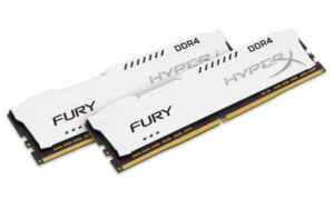 HyperX FURY White 16GB DDR4 2400MHz Kit memoria 2 x 8 GB