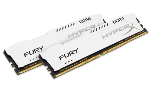 HyperX FURY White 16GB DDR4 2400MHz Kit memoria 2 x 8 GB
