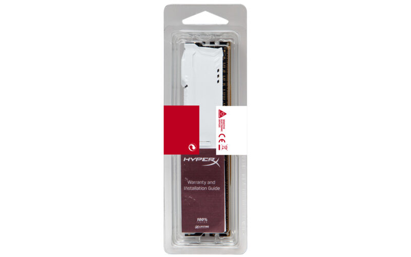 HyperX FURY White 8GB DDR4 3400 MHz memoria 1 x 8 GB immagine gallery 5 HyperX FURY White 16GB DDR4 3200 MHz memoria 1 x 16 GB