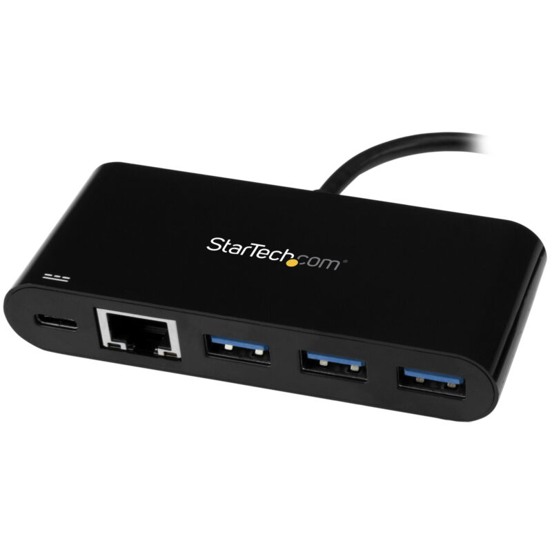 StarTech.com Adattatore di rete USB-C a Ethernet a 3 porte - Hub USB 3.0 con Power Delivery immagine gallery 4 StarTech.com Adattatore di rete USB-C a Ethernet a 3 porte - Hub USB 3.0 con Power Delivery
