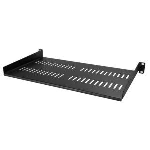 StarTech.com Ripiano Rack 19" 2U - Mensola Universale ventilata per rack e armadi di Rete da 19 pollici - Scaffale in Acciaio resistente - Capacità di peso 20kg - Profondità 25 cm - Nero immagine principale StarTech.com Ripiano Rack 19" 2U - Mensola Universale ventilata per rack e armadi di Rete da 19 pollici - Scaffale in Acciaio resistente - Capacità di peso 20kg - Profondità 25 cm - Nero