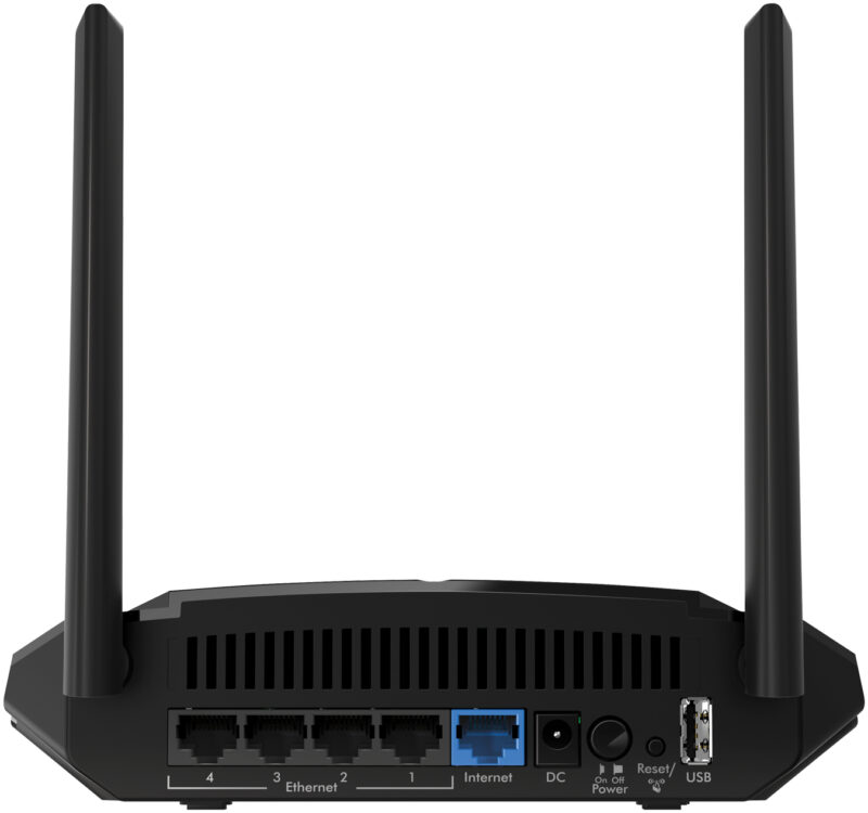 NETGEAR R6120 router wireless Fast Ethernet Dual-band (2.4 GHz/5 GHz) Nero