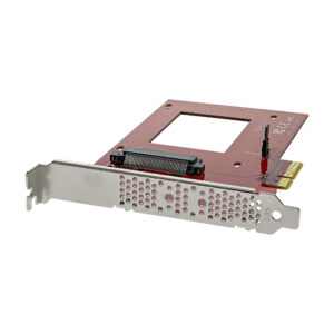 StarTech.com Scheda Adattatore PCI Express ad U.2 NVMe SSD - SFF-8639 da 2,5" PCIe 3.0 x4 immagine principale StarTech.com Scheda Adattatore PCI Express ad U.2 NVMe SSD - SFF-8639 da 2,5" PCIe 3.0 x4