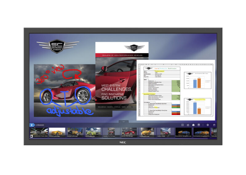 NEC MultiSync P484 SST Pannello piatto per segnaletica digitale 121,9 cm (48") LED 700 cd/m² Full HD Nero Touch screen 24/7 immagine gallery 3 NEC MultiSync P404 SST Pannello piatto per segnaletica digitale 101,6 cm (40") LED 700 cd/m² Full HD Nero Touch screen 24/7