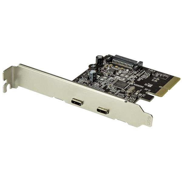 StarTech.com Scheda PCI Express da 2 porte USB 3.1 - Hub PCIe Interno 2x USB-C - (10 Gb/s) immagine principale StarTech.com Scheda PCI Express da 2 porte USB 3.1 - Hub PCIe Interno 2x USB-C - (10 Gb/s)