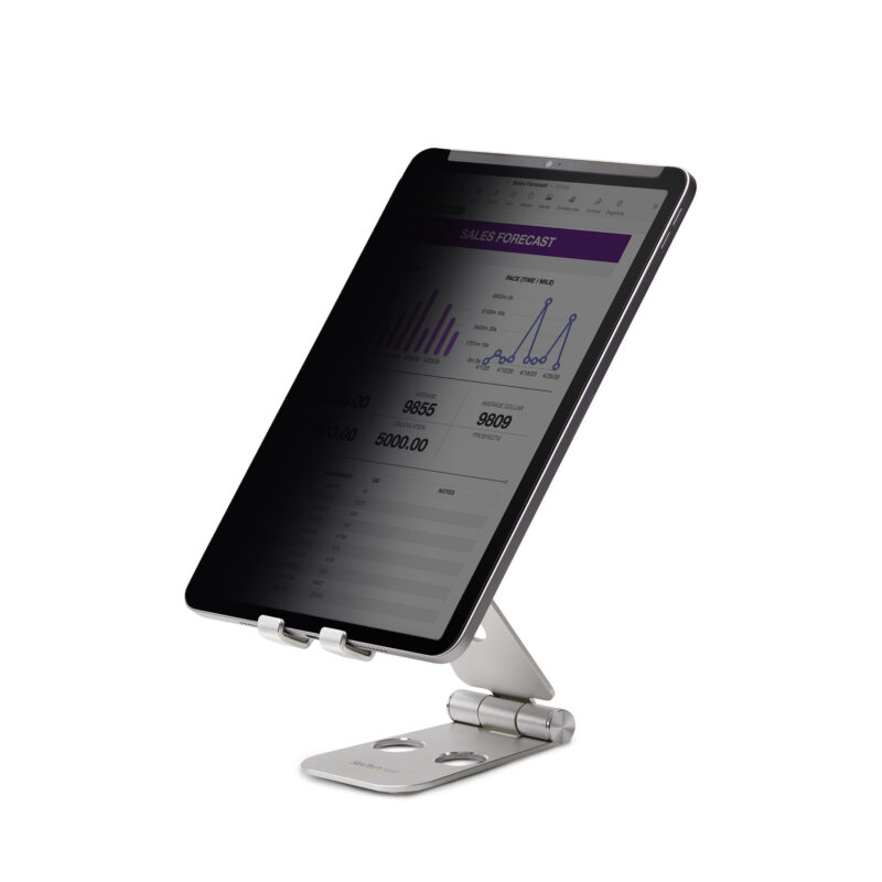 StarTech.com Filtro privacy per iPad Pro da 12,9", 3ª generazione e successive, orizzontale/verticale, abilitato al Touch, visione a +/- 30 gradi, blocca fino al 51% di luce blu, Opaco