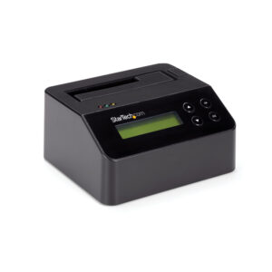 StarTech.com Docking Station per Hard Disk a Singolo Slot - Dock USB 3.0 Standalone con funzione Eraser/Sanificazione per HDD/SSD SATA III, 9 Modalità di Cancellazione, 4Kn, Display LCD, Porta Stampante DB-9, TAA immagine principale StarTech.com Docking Station per Hard Disk a Singolo Slot - Dock USB 3.0 Standalone con funzione Eraser/Sanificazione per HDD/SSD SATA III, 9 Modalità di Cancellazione, 4Kn, Display LCD, Porta Stampante DB-9, TAA