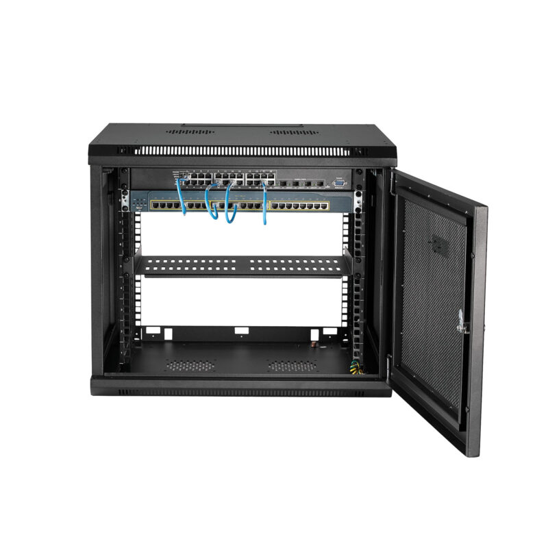 StarTech.com RK920WALM rack 9U Da parete Nero immagine gallery 5 StarTech.com RK920WALM rack 9U Da parete Nero