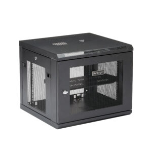 StarTech.com RK920WALM rack 9U Da parete Nero immagine gallery 6 StarTech.com RK920WALM rack 9U Da parete Nero