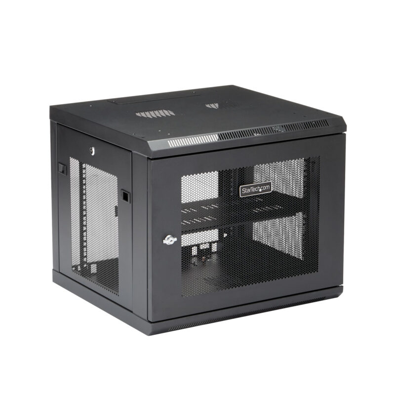 StarTech.com RK920WALM rack 9U Da parete Nero immagine gallery 6 StarTech.com RK920WALM rack 9U Da parete Nero