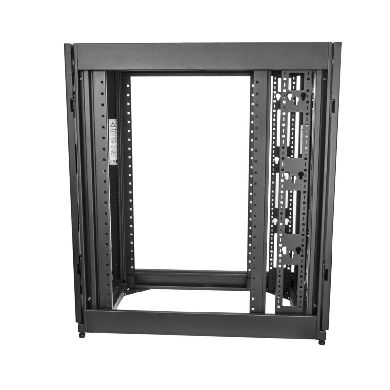 StarTech.com Armadio rack per server 25U - Profondità regolabile da 7-35" a 4 montanti con chiusura a chiave - Armadio mobile ventilato a rack con ruote per apparecchiature informatiche e di rete come Dell PowerEdge o HP ProLiant immagine gallery 5 StarTech.com Armadio rack per server 25U - Profondità regolabile da 7-35" a 4 montanti con chiusura a chiave - Armadio mobile ventilato a rack con ruote per apparecchiature informatiche e di rete come Dell PowerEdge o HP ProLiant