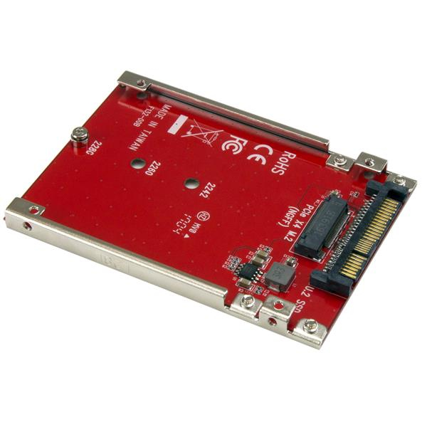 StarTech.com Adattatore Host per Drive M.2 a U.2( SFF-8639) PCIe NVMe SSD immagine gallery 2 StarTech.com Adattatore Host per Drive M.2 a U.2( SFF-8639) PCIe NVMe SSD