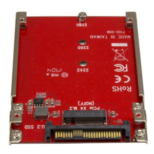StarTech.com Adattatore Host per Drive M.2 a U.2( SFF-8639) PCIe NVMe SSD immagine gallery 4 StarTech.com Adattatore Host per Drive M.2 a U.2( SFF-8639) PCIe NVMe SSD