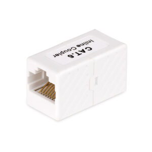StarTech.com Accoppiatore RJ45 Confezione da 5, accoppiatore Ethernet Cat6 in linea, connettore femmina a femmina (F/F) T568, estensione cavo Ethernet non schermato