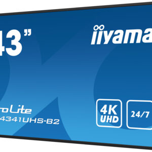 iiyama LH4341UHS-B2 visualizzatore di messaggi 108 cm (42.5") LCD 500 cd/m² 4K Ultra HD Processore integrato Android 8.0 18/7 immagine gallery 7 iiyama LH4341UHS-B2 visualizzatore di messaggi 108 cm (42.5") LCD 500 cd/m² 4K Ultra HD Processore integrato Android 8.0 18/7