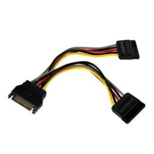 StarTech.com Cavo di alimentazione SATA - Cavo Sdoppiatore Y di Alimentazione SATA - Connettore alimentazione splitter SATA M/F da 15 cm immagine principale StarTech.com Cavo di alimentazione SATA - Cavo Sdoppiatore Y di Alimentazione SATA - Connettore alimentazione splitter SATA M/F da 15 cm