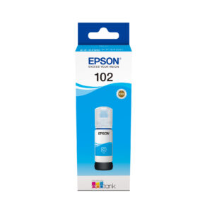 Epson 102 EcoTank Cyan ink bottle immagine principale Epson 102 EcoTank Cyan ink bottle