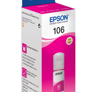 Epson 106 EcoTank Magenta ink bottle immagine gallery 2 Epson 106 EcoTank Magenta ink bottle
