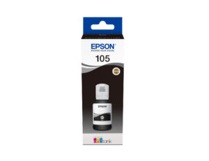 Epson 105 EcoTank Pigment Black ink bottle immagine principale Epson 105 EcoTank Pigment Black ink bottle