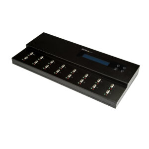 StarTech.com Docking Station per Unità Flash USB - Duplicatore/Eraser Standalone 1:15 per Chiavette USB consente la copia del sistema, dei file e dell'unità a 1,5 GB/min, cancellazione a 1 o 3 passaggi, Display LCD immagine principale StarTech.com Docking Station per Unità Flash USB - Duplicatore/Eraser Standalone 1:15 per Chiavette USB consente la copia del sistema, dei file e dell'unità a 1,5 GB/min, cancellazione a 1 o 3 passaggi, Display LCD