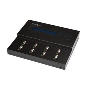StarTech.com Docking Station per Unità Flash USB - Duplicatore/Eraser Standalone 1:7 per Chiavette USB consente la copia del sistema, dei file e dell'unità a 1,5 GB/min, cancellazione a 1 o 3 passaggi, Display LCD immagine principale StarTech.com Docking Station per Unità Flash USB - Duplicatore/Eraser Standalone 1:7 per Chiavette USB consente la copia del sistema, dei file e dell'unità a 1,5 GB/min, cancellazione a 1 o 3 passaggi, Display LCD