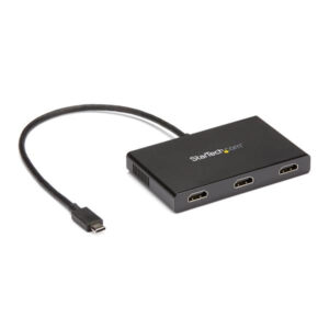 StarTech.com Adattatore Multi-Monitor USB-C a HDMI - Hub MST a 3 porte immagine principale StarTech.com Adattatore Multi-Monitor USB-C a HDMI - Hub MST a 3 porte
