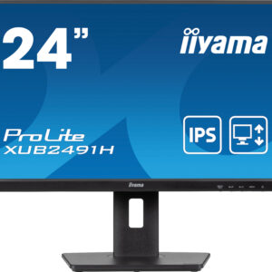 iiyama ProLite XUB2491H-B1 Monitor PC 60,5 cm (23.8") 1920 x 1080 Pixel Full HD LED Nero