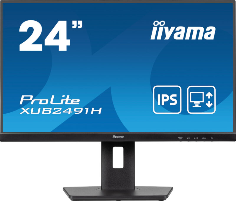 iiyama ProLite XUB2491H-B1 Monitor PC 60,5 cm (23.8") 1920 x 1080 Pixel Full HD LED Nero