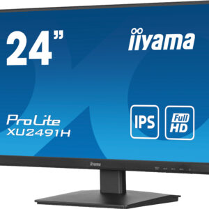 iiyama ProLite XU2491H-B1 Monitor PC 60,5 cm (23.8") 1920 x 1080 Pixel Full HD LED Nero immagine gallery 4 iiyama ProLite XU2491H-B1 Monitor PC 60,5 cm (23.8") 1920 x 1080 Pixel Full HD LED Nero