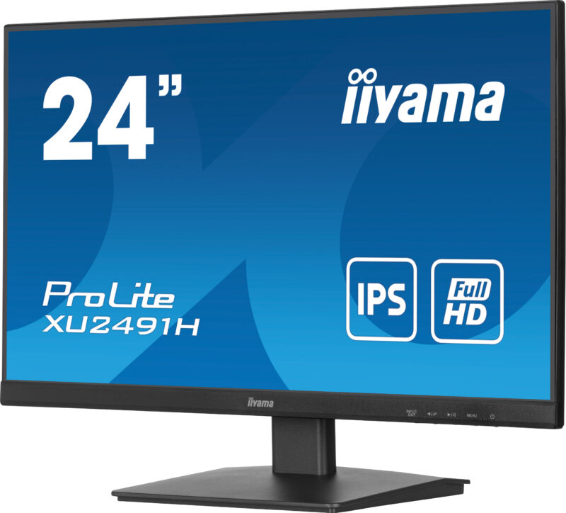 iiyama ProLite XU2491H-B1 Monitor PC 60,5 cm (23.8") 1920 x 1080 Pixel Full HD LED Nero immagine gallery 4 iiyama ProLite XU2491H-B1 Monitor PC 60,5 cm (23.8") 1920 x 1080 Pixel Full HD LED Nero