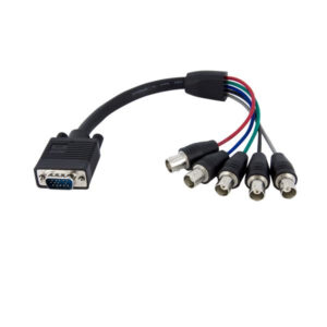 StarTech.com Cavo coassiale per monitor HD15 VGA a 5 BNC RGBHV 30 cm – M/F immagine principale StarTech.com Cavo coassiale per monitor HD15 VGA a 5 BNC RGBHV 30 cm – M/F